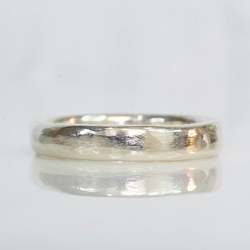 Wedding: Subtle Band - Narrow - Sterling Silver