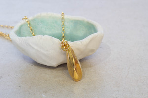 Mineral Collection: Athos Pendant - Gold Plated