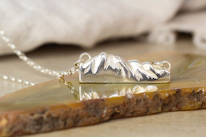 Mountain Collection: Remarkables Pendant - Sterling Silver