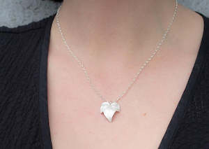 Sale: Ivy Leaf Pendant - Sterling Silver