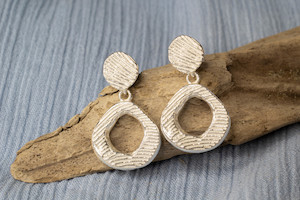Earrings: Tidepool Earrings - Sterling Silver