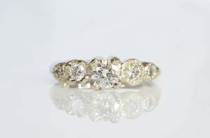 Orion Ring - 14ct White Gold with Diamonds