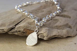 Shorelines: Drift Charm Bracelet - Sterling Silver