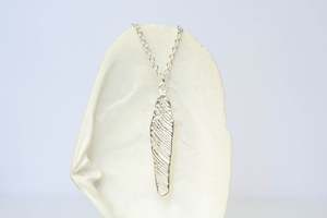 Shorelines: Dune Pendant - Sterling Silver