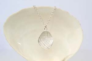 Shorelines: Shore Pendant - Sterling Silver
