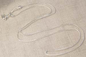 Gifts Under 175: Adjustable Wheat Chain Necklace - 1.3mm - Sterling Silver