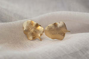 Cufflinks: Red Beech Cufflinks - Gold Plated