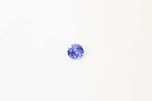 Gemstones: 5.5mm Sapphire: 0.64ct Round - Blue Ceylon