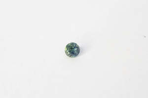 4mm Sapphire - 0.36ct Round - Green-Blue Parti