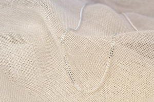 Gifts Under 175: Diamond Cut Curb Chain - 2.4mm - Sterling Silver