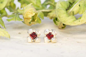 Botanical Collection: Manuka Studs - Sterling Silver
