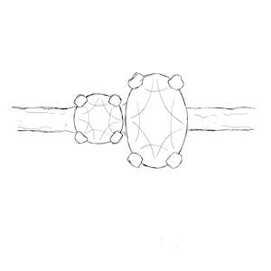 Duo Ring - Made to Order