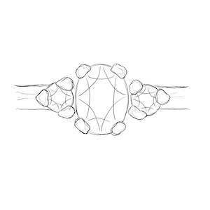 Settings: Apollo Ring - Made to Order