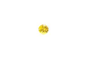 6.15mm Sapphire: 1.07ct Round - Yellow