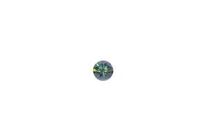 6mm Sapphire: 1.09ct Round - Parti Green-Blue-Yellow