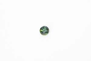 Gemstones: 5.75mm Sapphire: 0.96ct Round - Green