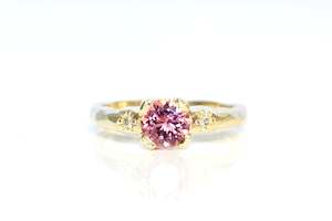 Mira Ring - 14ct Yellow Gold with Pink Tourmaline