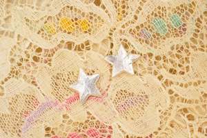 Star Stud Earrings - Sterling Silver