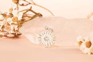 Gifts Under 175: Daisy Charm - Sterling Silver