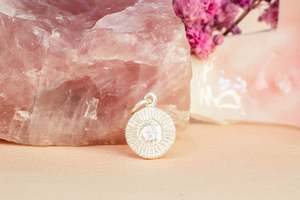Gifts Under 175: Sun Charm - Sterling Silver