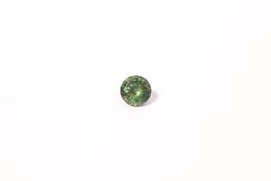 5.6mm Sapphire: 0.87ct Round - Green