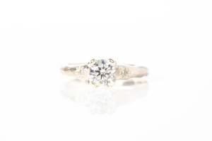 Mira Ring - 9ct White Gold with 0.63ct Lab Diamond