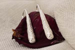 Earrings: Silva Earrings - Sterling Silver