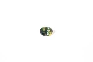 7.5x5mm Sapphire: 1.18ct Oval - Blue Green