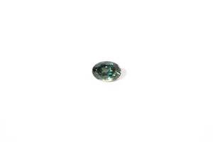 Gemstones: 7.5x5mm Sapphire: 1.27ct Oval - Green Blue