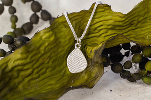 Shorelines: Drift Pendant - Sterling Silver