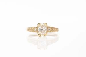 Vale Ring - 9ct Yellow Gold with Diamonds