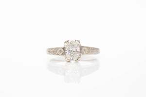 Vale Ring - 9ct White Gold with Diamonds