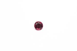 6mm Rhodolite Garnet: 0.75ct Round - Pink-Red