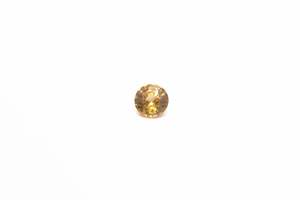 6mm Zircon: 1.21ct Round - Yellow