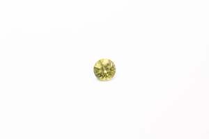 5.75mm Sapphire: 0.83ct Round - Yellow