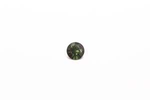 6mm Sapphire: 0.92ct Round - Green