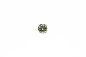 5.75mm Sapphire: 0.91ct Round - Green
