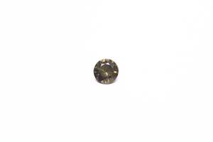 6mm Sapphire: 1.03ct Round - Green-Brown