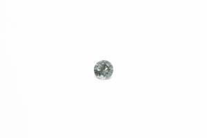4.9mm Sapphire: 0.54ct Round - Blue Green