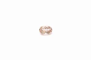 Gemstones: 8x6mm Morganite: 1.15ct Oval - Peach