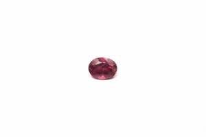 8x6mm Rhodolite Garnet: 1.27ct Oval - Pink