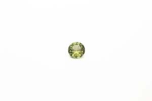 5mm Sapphire: 0.58ct Round - Green