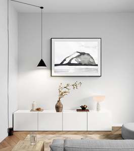 Black mountain - a large original painting