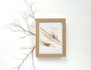 Paintings: You are enough - a small (5 x 7") original watercolour painting