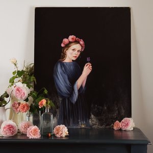 Products: Sweet Violet by New Zealand Artist, Soraya Bradley - Soraya • Bradley