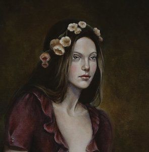 Midsummer Flower, A Painting by Soraya Bradley - Soraya • Bradley