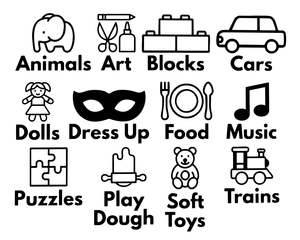 Frontpage: Toy Label Set