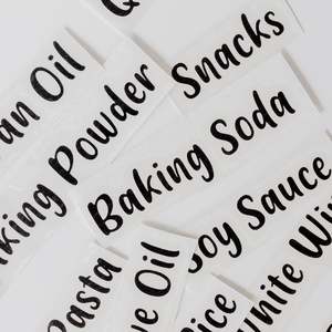 Starter Pantry Label Set
