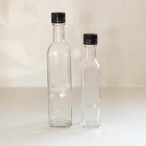Frontpage: Labelled Glass Bottle