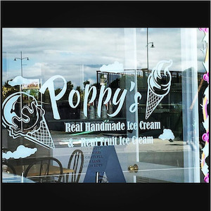 North Canterbury: Poppy’s real handmade ice cream and cafe - Kaikoura